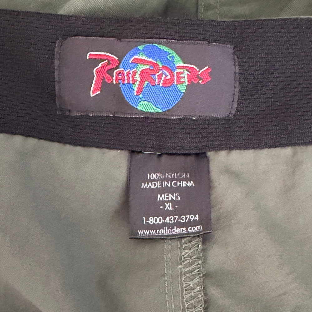RailRiders Versatac Light Shorts Mens XL Green Hiking Tactical Lightweight - Picture 2 of 9